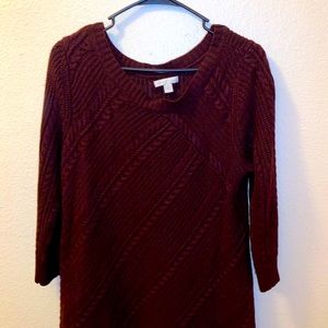 Short sleeve sweater shirt